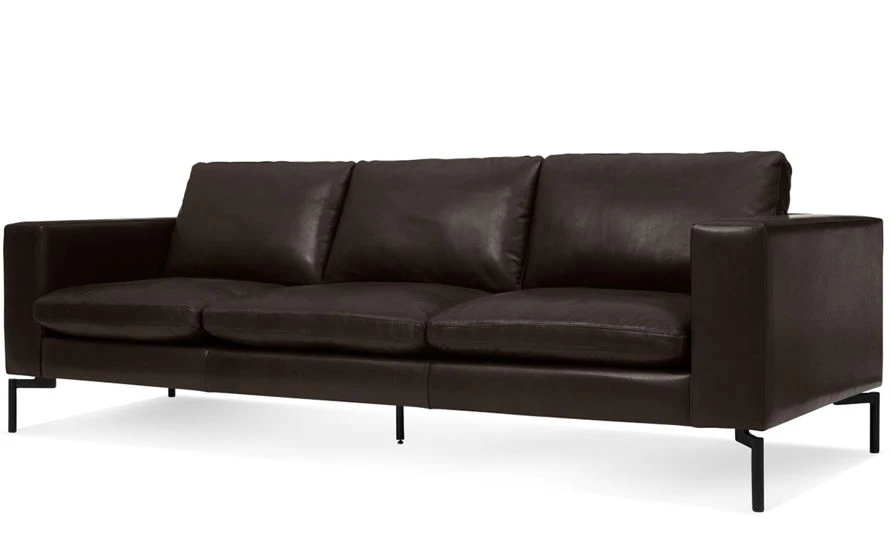 New Standard 92" Leather Sofa 6 New Standard 92" Leather Sofa - Image 4