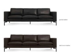 New Standard 92" Leather Sofa 17 New Standard 92" Leather Sofa -Form Living Shop new standard 92 inch leather sofa blu dot 6