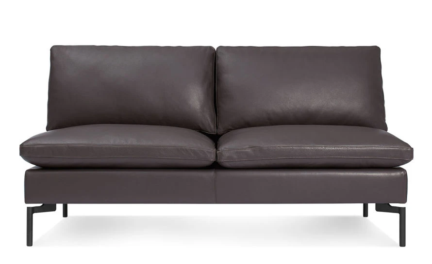 New Standard Armless Leather Sofa 3 New Standard Armless Leather Sofa