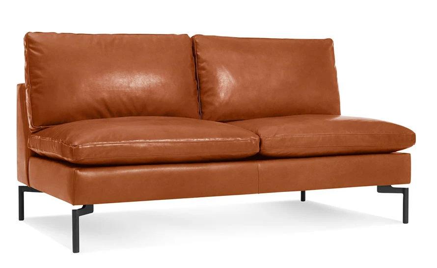 New Standard Armless Leather Sofa 11 New Standard Armless Leather Sofa - Image 9