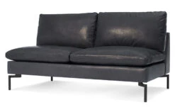 New Standard Armless Leather Sofa 13 New Standard Armless Leather Sofa -Form Living Shop new standard armless leather sofa blu dot 2
