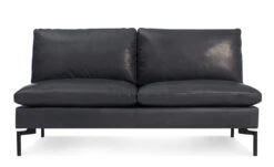 New Standard Armless Leather Sofa 14 New Standard Armless Leather Sofa -Form Living Shop new standard armless leather sofa blu dot 3