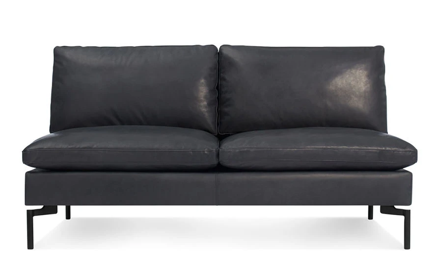 New Standard Armless Leather Sofa 5 New Standard Armless Leather Sofa - Image 3