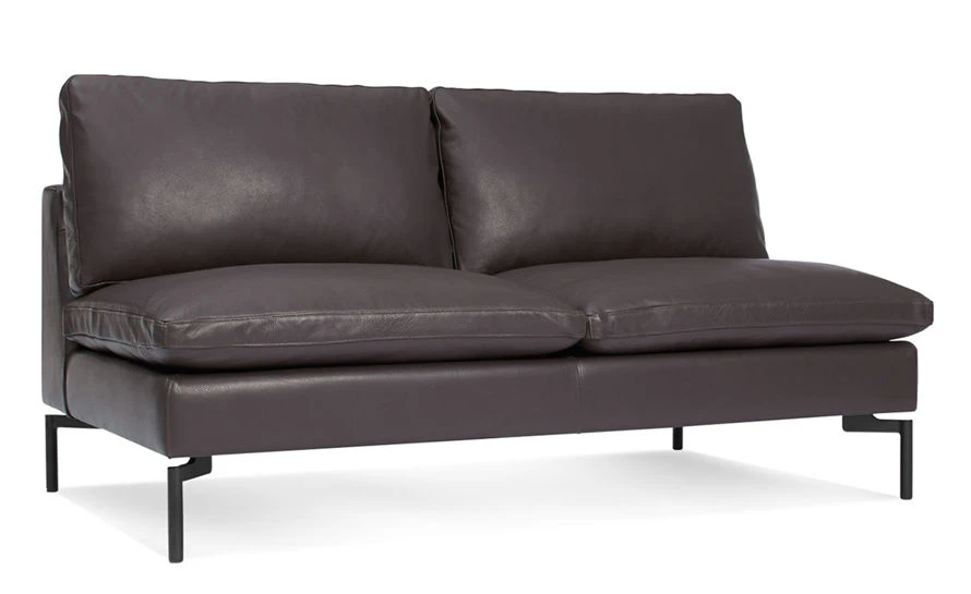 New Standard Armless Leather Sofa 6 New Standard Armless Leather Sofa - Image 4