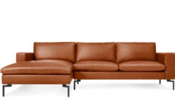 New Standard Leather Sofa With Chaise -Form Living Shop new standard leather sofa with chaise blu dot 10