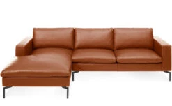 New Standard Leather Sofa With Chaise -Form Living Shop new standard leather sofa with chaise blu dot 11
