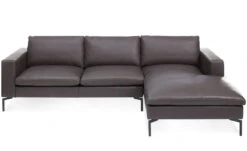 New Standard Leather Sofa With Chaise -Form Living Shop new standard leather sofa with chaise blu dot 4