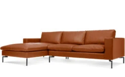 New Standard Leather Sofa With Chaise -Form Living Shop new standard leather sofa with chaise blu dot 9