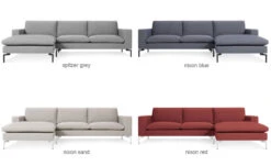 New Standard Sofa With Chaise -Form Living Shop new standard sofa with chaise blu dot 6