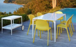 Olivares Aluminum Stacking Chair -Form Living Shop olivares aluminum stacking chair knoll 9