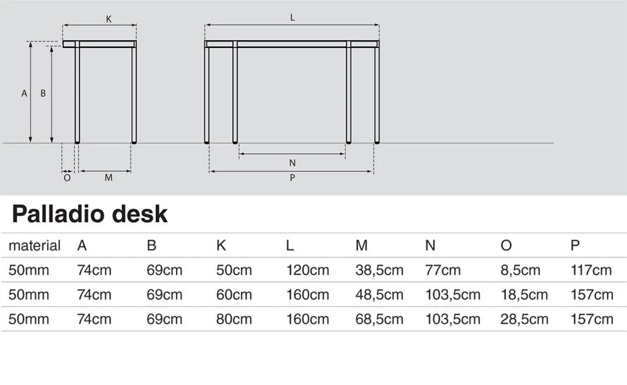 Palladio Rectangular Table 7 Palladio Rectangular Table - Image 5