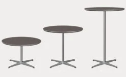 Fritz Hansen Small Pedestal Base Circular Table -Form Living Shop pedestal base circular top table arne jacobsen fritz hansen 10b8004c8b