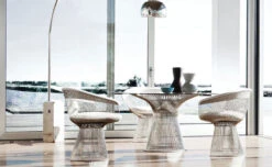 Platner Nickel Dining Table 17 Platner Nickel Dining Table -Form Living Shop platner nickel dining table warren platner knoll 8