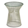 Knoll Platner Nickel Side Table -Form Living Shop platner nickel side table warren platner knoll 1