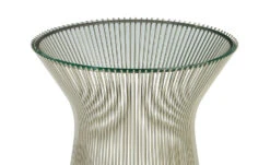 Knoll Platner Nickel Side Table -Form Living Shop platner nickel side table warren platner knoll 5