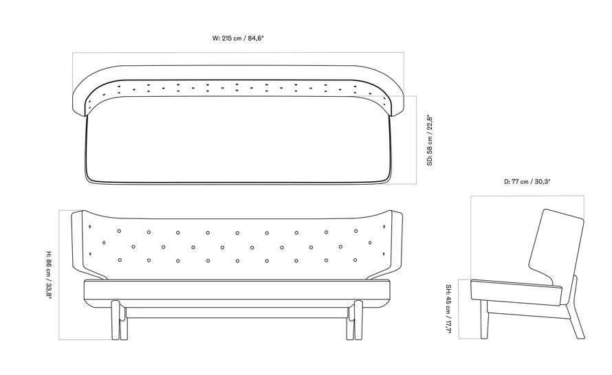 Radiohus P2 Sofa 16 Radiohus P2 Sofa - Image 14