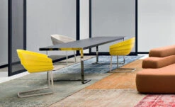 Rift Cantiliever Chair With Seat Cushion -Form Living Shop rift cantilevered chair with seat cushion patricia urquiola moroso 4