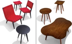 Risom Round Side Table -Form Living Shop risom round side table jens risom knoll 5