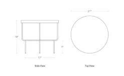 Roundhouse Low Side Table 21 Roundhouse Low Side Table -Form Living Shop roundhouse low side table blu dot 10