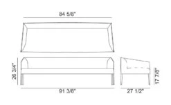 Saari Three Seat Sofa -Form Living Shop saari three seat sofa lievore altherr molina arper 8