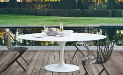 Saarinen Outdoor Oval Dining Table -Form Living Shop saarinen oval outdoor dining table knoll 2