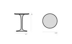 Saarinen Side Table - 16" Round 23 Saarinen Side Table - 16" Round -Form Living Shop saarinen side table 16 round eero saarinen knoll 244294c383