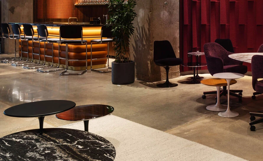 Saarinen Side Table - 16" Round 7 Saarinen Side Table - 16" Round - Image 5