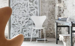 Fritz Hansen Series 7 Side Chair Monochrome -Form Living Shop series 7 side chair monochrome arne jacobsen fritz hansen 7