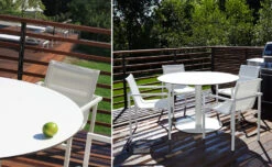 Skiff Large Outdoor Cafe Table -Form Living Shop skiff large outdoor cafe table blu dot 3