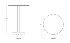 Skiff Outdoor Bar Height Table 9 Skiff Outdoor Bar Height Table -Form Living Shop skiff outdoor bar height table blu dot 4