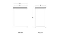 Skiff Outdoor Side Table -Form Living Shop skiff outdoor side table blu dot 8a979fe8a6