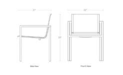 Skiff Outdoor Stacking Chair -Form Living Shop skiff outdoor stacking chair blu dot 8 1
