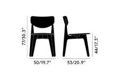 Tom Dixon Slab Side Chair -Form Living Shop slab side stacking dining chair tom dixon 80d1902dbd