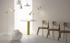 Tom Dixon Slab Side Chair Upholstered -Form Living Shop slab side stacking dining chair upholstered tom dixon c335d57969