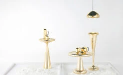 Tom Dixon Spun Table Short -Form Living Shop spun table short brass tom dixon 3