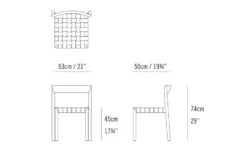 Stax Chair With Webbed Seat -Form Living Shop stax chair webbed seat neils bendtsen bensen 46037e3385