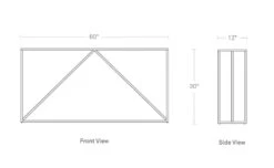 Strut Console Table -Form Living Shop strut console table blu dot 9