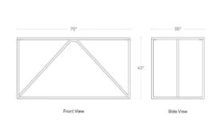 Strut Large Bar Height Table -Form Living Shop strut large bar height table blu dot 12
