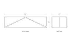 Strut Rectangular Coffee Table -Form Living Shop strut rectangular coffee table blu dot 12