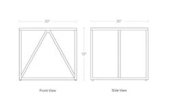 Strut Side Table 13 Strut Side Table -Form Living Shop strut side table blu dot 10