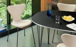 Fritz Hansen Superellipse Span Leg 53.1" Table -Form Living Shop super elliptical span leg 53.1 table fritz hansen 7d4bc49719