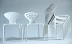 Supernatural Chair With Perforated Back 4 Pack -Form Living Shop supernatural chair perforated back ross lovegrove moroso 9
