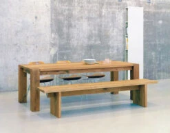 Ta04 Bigfoot Table - 36" Oak, Oiled -Form Living Shop ta04 bigfoot table 36 oak e15 3