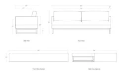 The Diplomat Sleeper Sofa -Form Living Shop the diplomat sleeper sofa blu dot 10