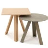 Tre Side Table With Wood Top -Form Living Shop tre square side table jonas trampedach arco 1