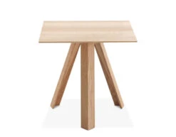 Tre Side Table With Wood Top -Form Living Shop tre square side table jonas trampedach arco 3