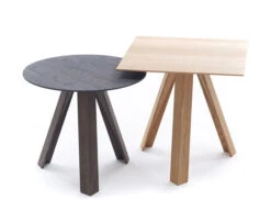 Tre Side Table With Wood Top -Form Living Shop tre square side table jonas trampedach arco 4