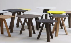 Tre Side Table With Wood Top -Form Living Shop tre square side table jonas trampedach arco 7