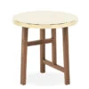 Trio Side Table With Brass Top 754sb -Form Living Shop trio side table brass top 754sb neri hu de la espada 1