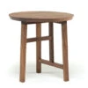 Trio Side Table With Wood Top 754s